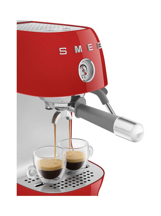 Smeg - ECF03CREU Coffee Machine ‑manuaalinen espressokeitin - RED | Stockmann - photo 7