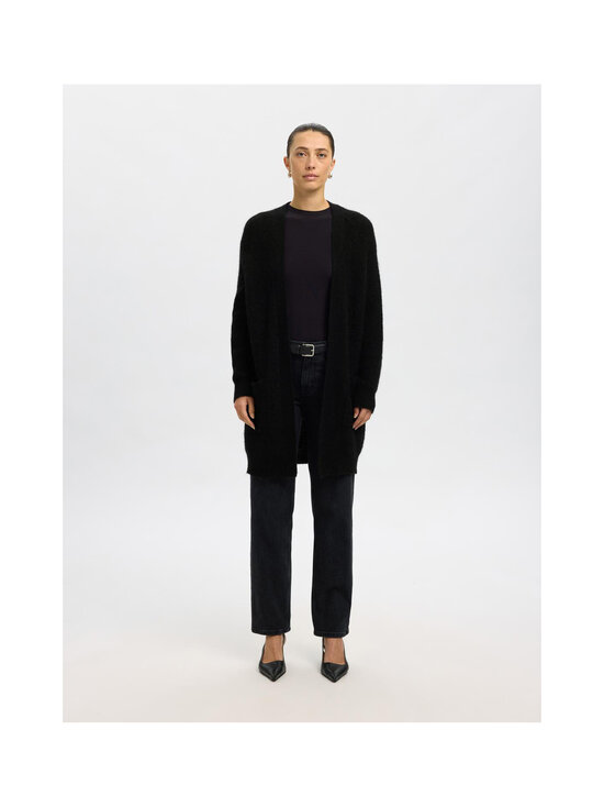 Selected - SlfLulu Long adīta vilnas jaka - BLACK | Stockmann - photo 2
