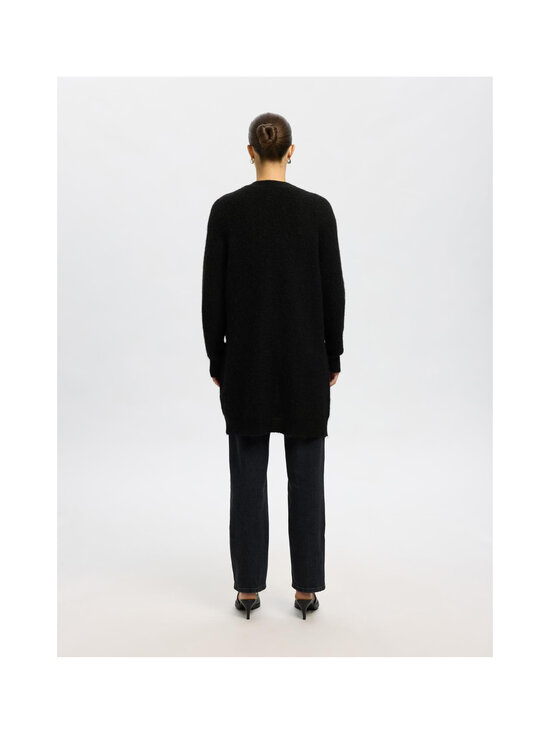 Selected - SlfLulu Long adīta vilnas jaka - BLACK | Stockmann - photo 4