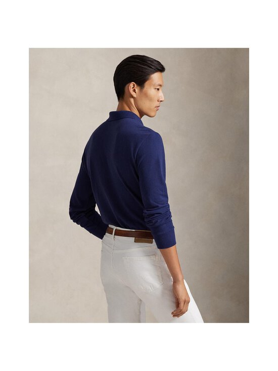 Polo Ralph Lauren - Pitkähihainen pikeepaita - NEWPORT NAVY/C3870 - photo 3 Polo Ralph Lauren - Pitkähihainen pikeepaita - NEWPORT NAVY/C3870 | Stockmann - photo 3