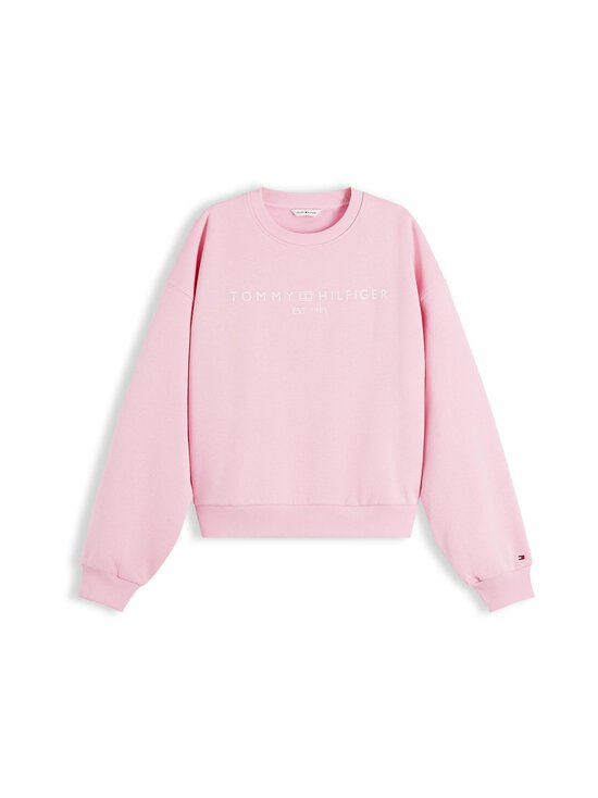 Tommy Hilfiger - Corp Logo Modern -collegepaita - TOL CLASSIC PINK | Stockmann - photo 1