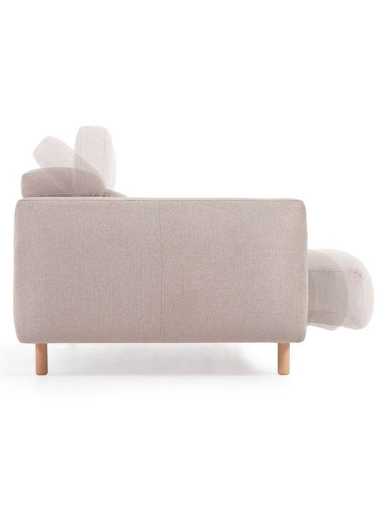 Kave Home - Singa-sohva beige L 215 cm - BEIGE | Stockmann - photo 3