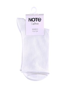 Note - Kiristämättömät bambusukat - 100 WHITE | Stockmann