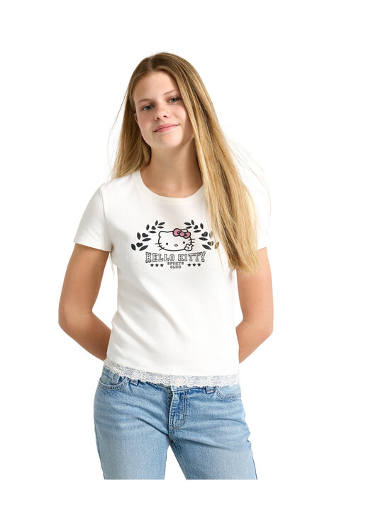 Lindex - Hello Kitty t-krekls - 300 WHITE | Stockmann - photo 3