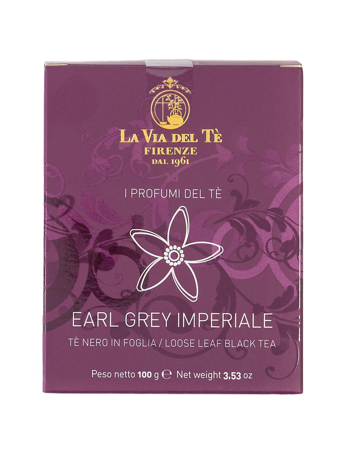 La Via Del Te Earl grey imperiale -tee 100 g