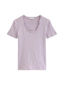 Marc O'Polo - T-särk Deep Round Neck - 616 DUSTY LAVENDER | Stockmann