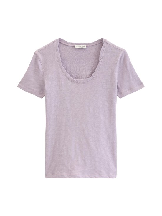 Marc O'Polo - T-särk Deep Round Neck - 616 DUSTY LAVENDER | Stockmann - photo 1