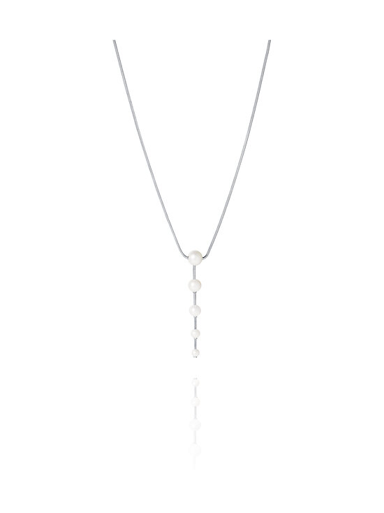 Efva Attling - Flowing Pearls -kaulakoru - SILVER | Stockmann - photo 2