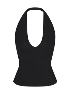 SKIMS - Smooth Layers Halter -toppi - OBSIDIAN | Stockmann
