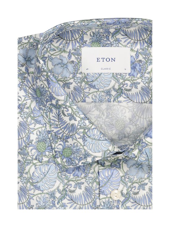 Eton - Classic Fit Floral Signature krekls ar apkakli - 65 MID GREEN | Stockmann - photo 2