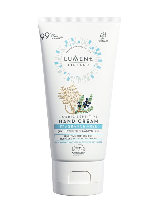 Nordic Sensitive Fragrance-free Hand Cream -käsivoide 75 ml