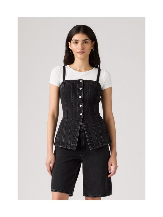 Levi's - Tailored Bustier Open Mind - hihaton farkkupaita - 801 OPEN MIND VEST - photo 2 Levi's - Tailored Bustier Open Mind - hihaton farkkupaita - 801 OPEN MIND VEST | Stockmann - photo 2