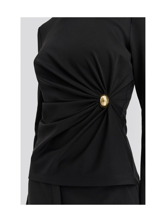 Malina - Mailey Jersey Brooch -paita - BLACK | Stockmann - photo 5