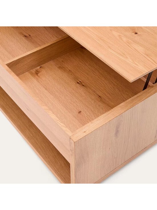 Kave Home - Alguema-sohvapöytä tammi 120 x 60 cm - BROWN | Stockmann - photo 5