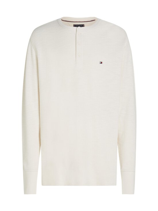 Textured Henley -trikoopaita