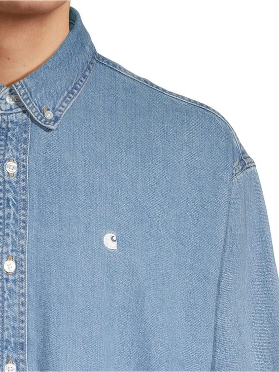 Carhartt WIP - Lucas-farkkupaita - 0135 BLUE BLEACHED - photo 4 Carhartt WIP - Lucas-farkkupaita - 0135 BLUE BLEACHED | Stockmann - photo 4