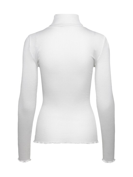 Rosemunde - RWBeatha Silk LS Rollneck T-shirt Rosemunde - WHITE | Stockmann - photo 3
