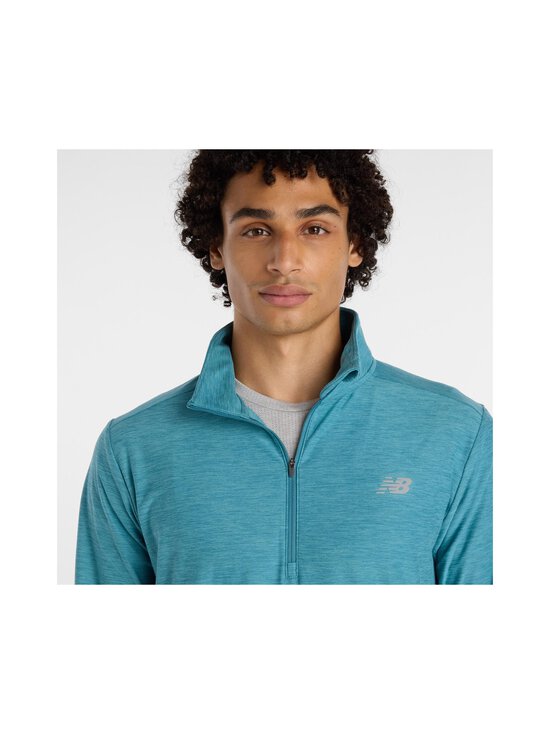 New Balance - Space Dye 1/4 Zip krekls - AB6 BIG TEAL HEATHER | Stockmann - photo 4