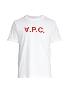 A.P.C - Standard Grand t-paita - ILM - BLANC / TERRACOTA | Stockmann