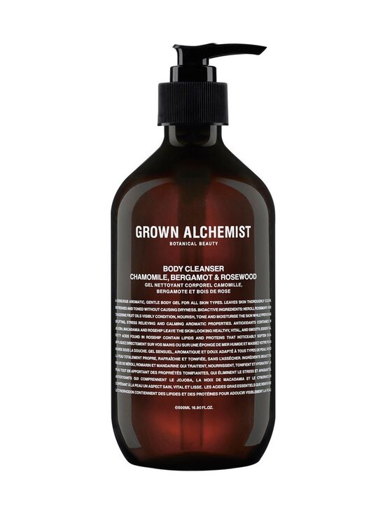 Body Cleanser Chamomile, Bergamot & Rosewood -vartalogeeli 500 ml