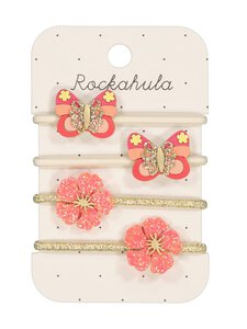 Rockahula - Bella Butterfly Ponies -hiuslenkit 4 kpl - MULTI | Stockmann