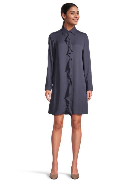 GANT - Särkkleit Crepe Viscose Ruffle - 433 EVENING BLUE - photo 2 GANT - Särkkleit Crepe Viscose Ruffle - 433 EVENING BLUE | Stockmann - photo 2