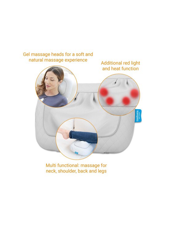 Medisana - MCG800 Comfort Shiatsu -hierontatyyny - SILVER | Stockmann - photo 4