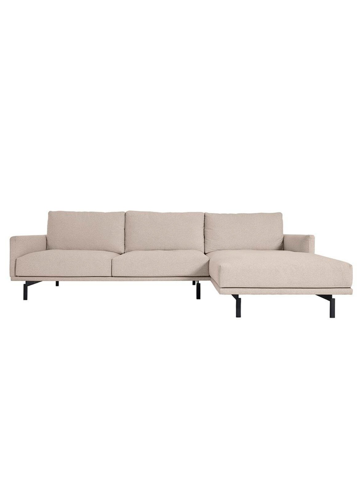 Galene-divaanisohva beige l 254 cm