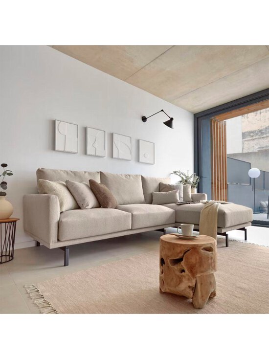 Kave Home - Galene-divaanisohva beige L 254 cm - BEIGE | Stockmann - photo 5