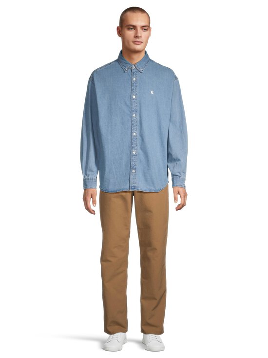 Carhartt WIP - Lucas-farkkupaita - 0135 BLUE BLEACHED - photo 2 Carhartt WIP - Lucas-farkkupaita - 0135 BLUE BLEACHED | Stockmann - photo 2