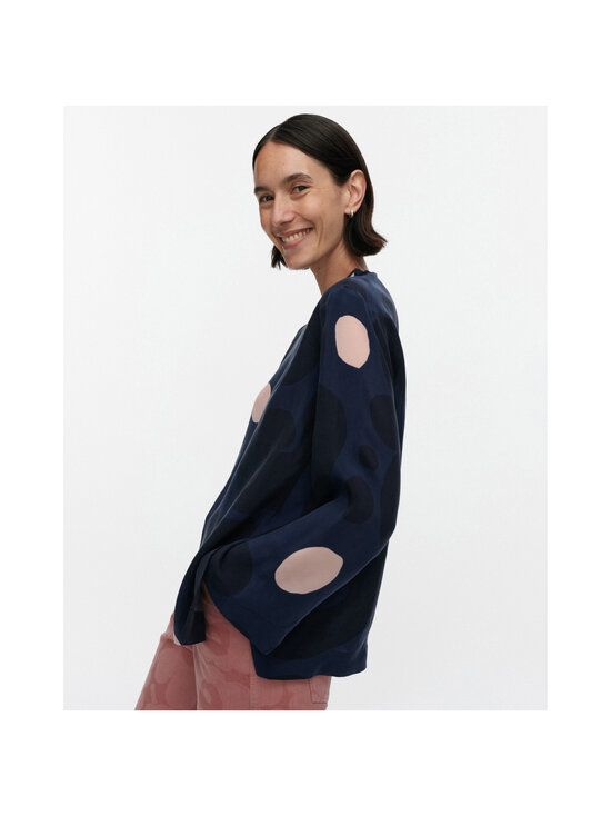 Marimekko - Koota Keidas tunika - 530 DARK BLUE LIGHT PINK | Stockmann - photo 5