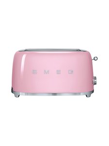 Smeg - TSF02PKEU-leivänpaahdin, 4 viipaleelle - VAALEANPUNAINEN Smeg - TSF02PKEU-leivänpaahdin, 4 viipaleelle - VAALEANPUNAINEN | Stockmann