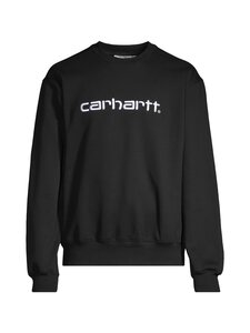 Carhartt WIP - O-Neck Logo Front džemperis - 0D2XX BLACK / WHITE | Stockmann