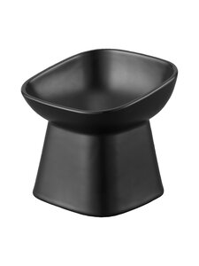 Yamazaki - Tower Angled -ruokakuppi lemmikille - BLACK | Stockmann