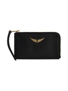 Zadig&Voltaire - ZV Grained -korttikotelo - 005 BLACK GOLD Zadig&Voltaire - ZV Grained -korttikotelo - 005 BLACK GOLD | Stockmann