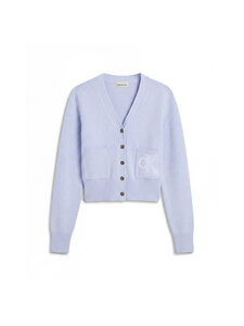 Calvin Klein Jeans - Wool Cotton Raglan -neuletakki - C3Q SWEET BLUE | Stockmann