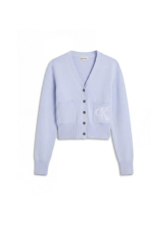 Calvin Klein Jeans - Wool Cotton Raglan -neuletakki - C3Q SWEET BLUE | Stockmann - photo 1