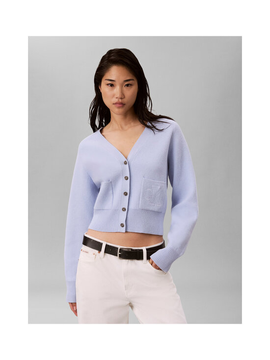 Calvin Klein Jeans - Wool Cotton Raglan -neuletakki - C3Q SWEET BLUE | Stockmann - photo 3