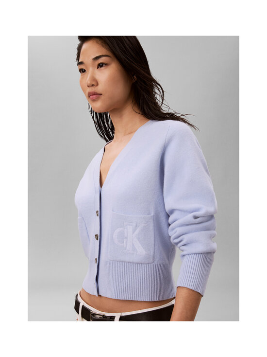 Calvin Klein Jeans - Wool Cotton Raglan -neuletakki - C3Q SWEET BLUE | Stockmann - photo 5