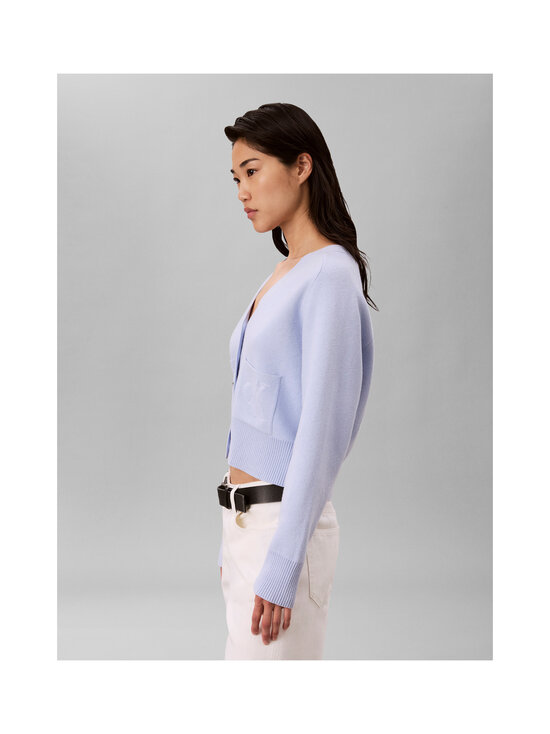 Calvin Klein Jeans - Wool Cotton Raglan -neuletakki - C3Q SWEET BLUE | Stockmann - photo 6