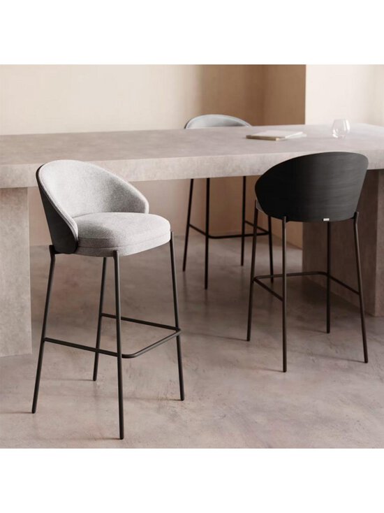 Kave Home - Eamy-baarituoli - MUSTA | Stockmann - photo 8