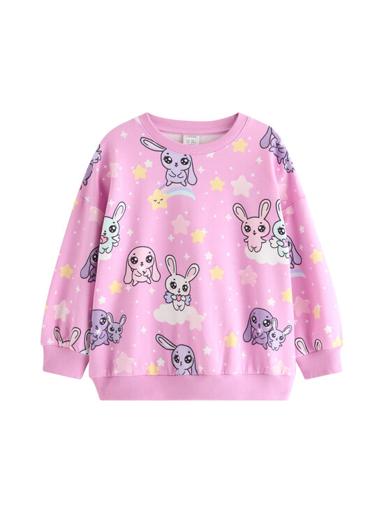 Lindex - Bunnies And Rainbow džemperis - 9857 LILAC | Stockmann - photo 1