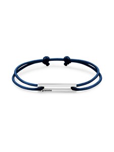 le gramme - 1.7g Sterling Silver Navy Cord -rannekoru - SILVER | Stockmann