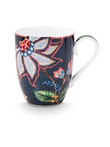 PIP Studio - Portselankruus Flower Blues Large 350 ml - BLUE | Stockmann