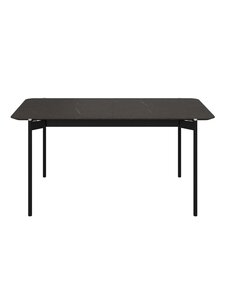 BoConcept - Augusta -jatkettava ruokapöytä tumma marmorikeramiikka / musta 90 x 160/236 cm - BEIGE | Stockmann