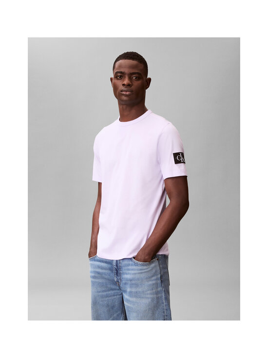 Calvin Klein Jeans - Badge Regular t-paita - 3OQ ISLAND LILAC | Stockmann - photo 2