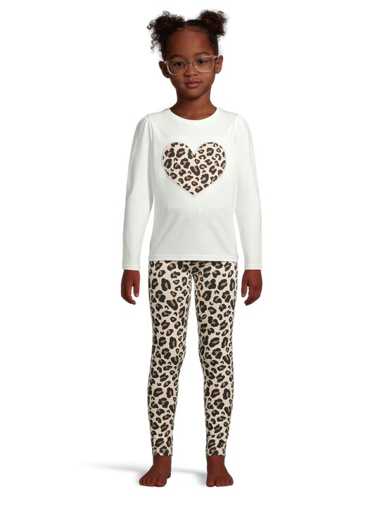 Bogi - Ofelia Lounge Set - trikoopaita & leggingsit - WHITE/SHIFTING SAND AOP | Stockmann - photo 2