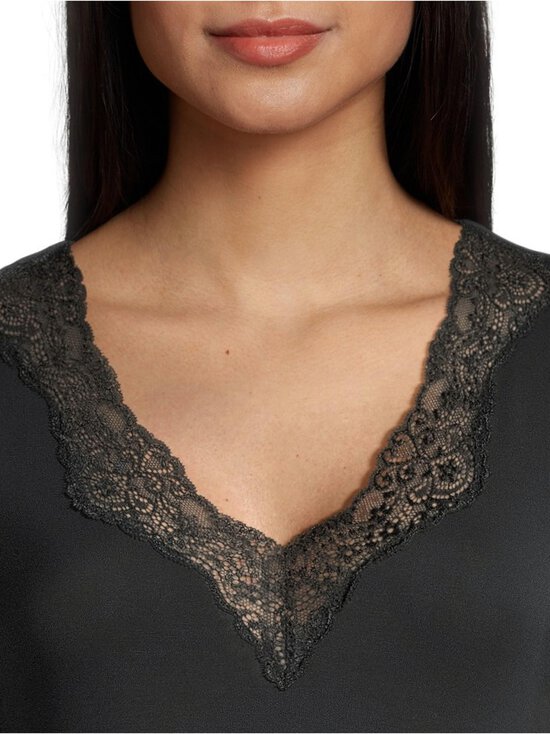 Damella - Pitsiyömekko bambu-elastaanista - 000 BLACK | Stockmann - photo 4