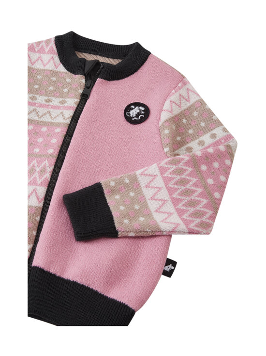Reima - Muumi Idelar adīta vilnas jaka - 4501 GREY PINK | Stockmann - photo 3
