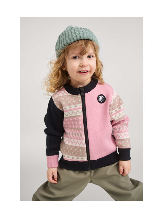 Reima - Muumi Idelar adīta vilnas jaka - 4501 GREY PINK | Stockmann - photo 5